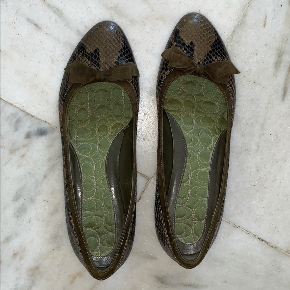 Coach Kitten Heels